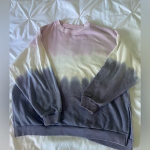super soft american eagle pullover sweatshirt tie dye